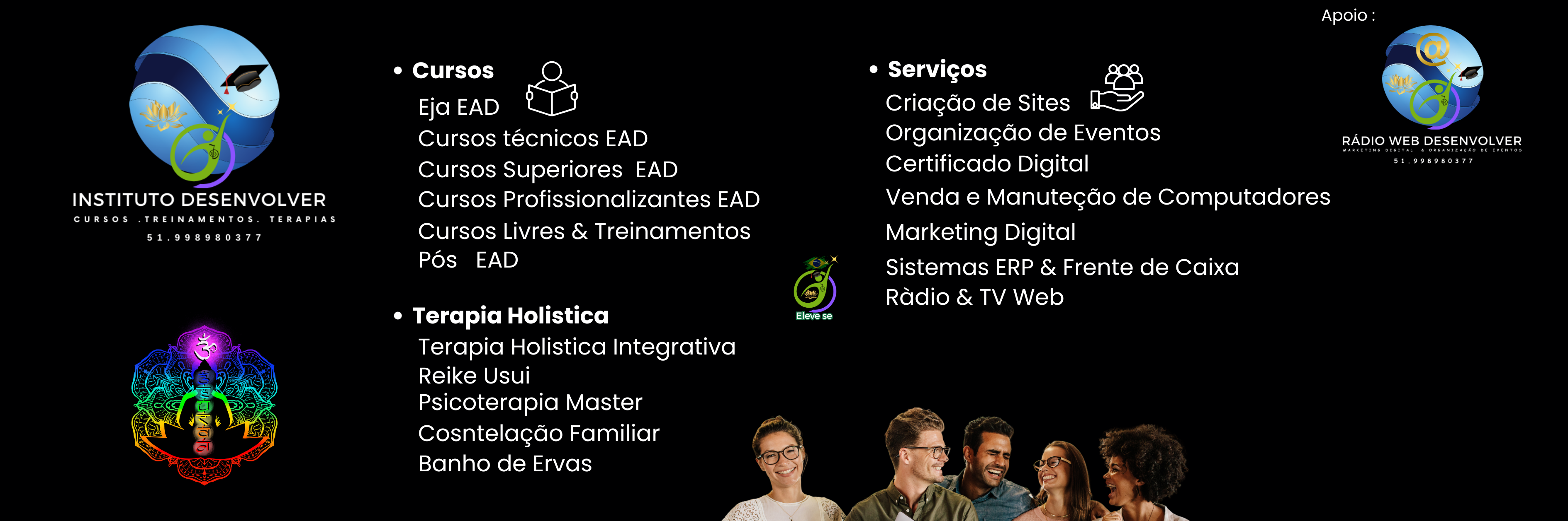 Instituto Desenvolver - Cursos -Treinamentos & Terapias